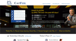 Desktop Screenshot of capfox.com